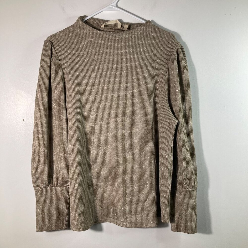 Womens Soft Surroundings Melin‎ Waffle Pullover PXL NWT